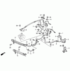 Hose, Power Steering Feed (53713-SV4-A02)