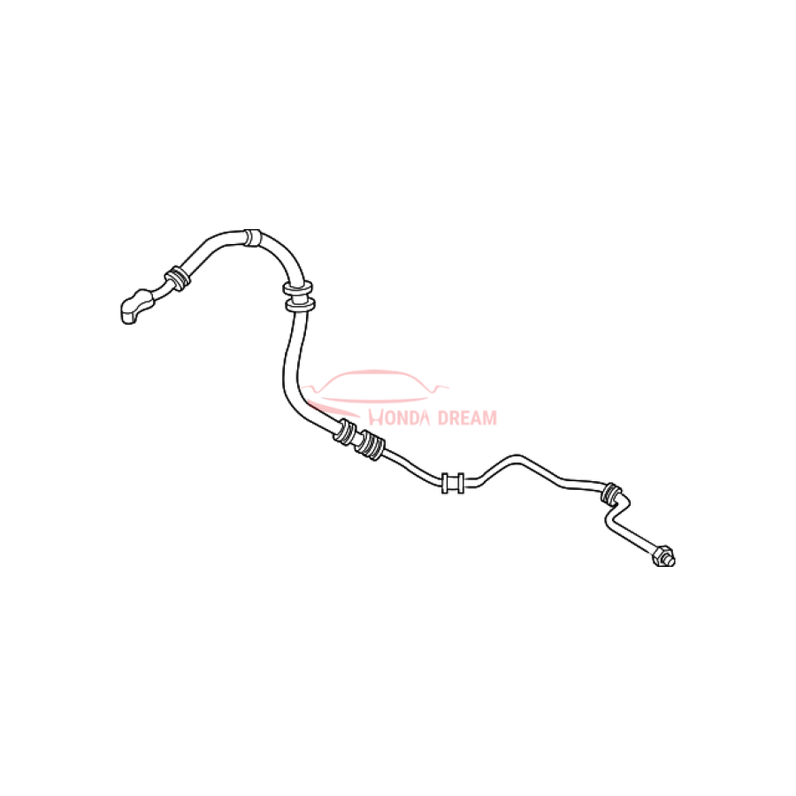 Hose, Power Steering Feed (53713-SZA-A52) - 1