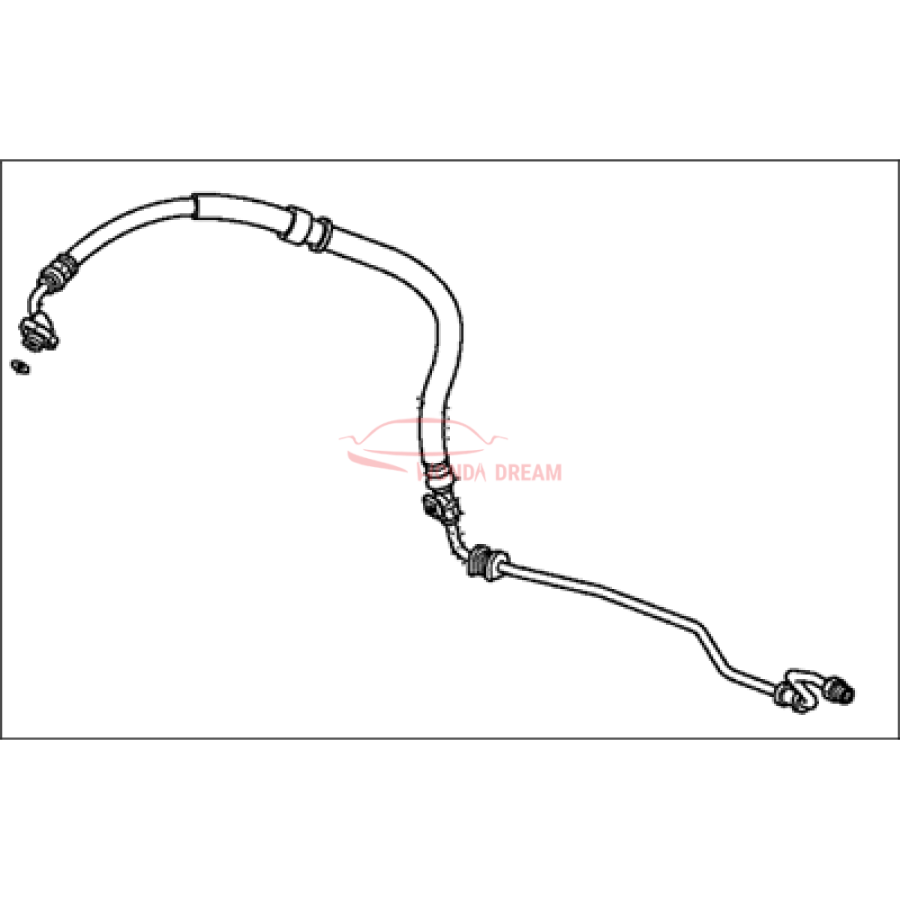 Hose, Power Steering Feed (53713-TA0-A53) - 2