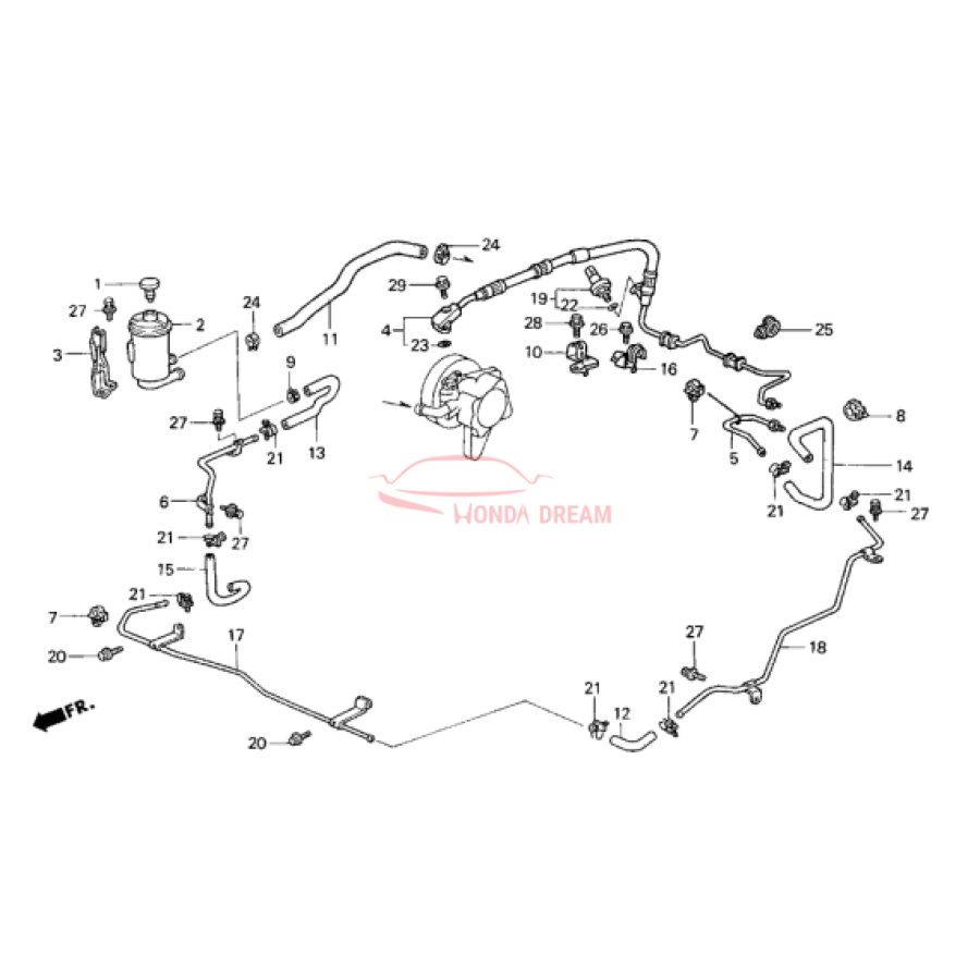 Tube, Suction (53731-SS8-A00) - 2