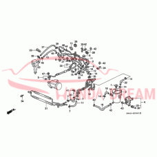 Шланг низького тиску ГПК (повернення B) (53732-SM4-050) - 3