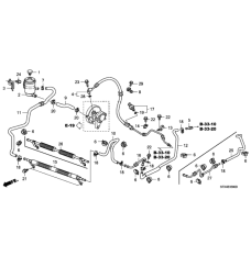 Трубка ГПК (повернення B) (53779-STX-A02)