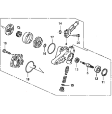 Pump, Power Steering (56110-R70-A11)