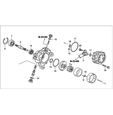 Pump, Power Steering (56110-RAA-A02)