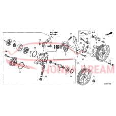 Pump, Power Steering (56110-RP6-A03) - 3