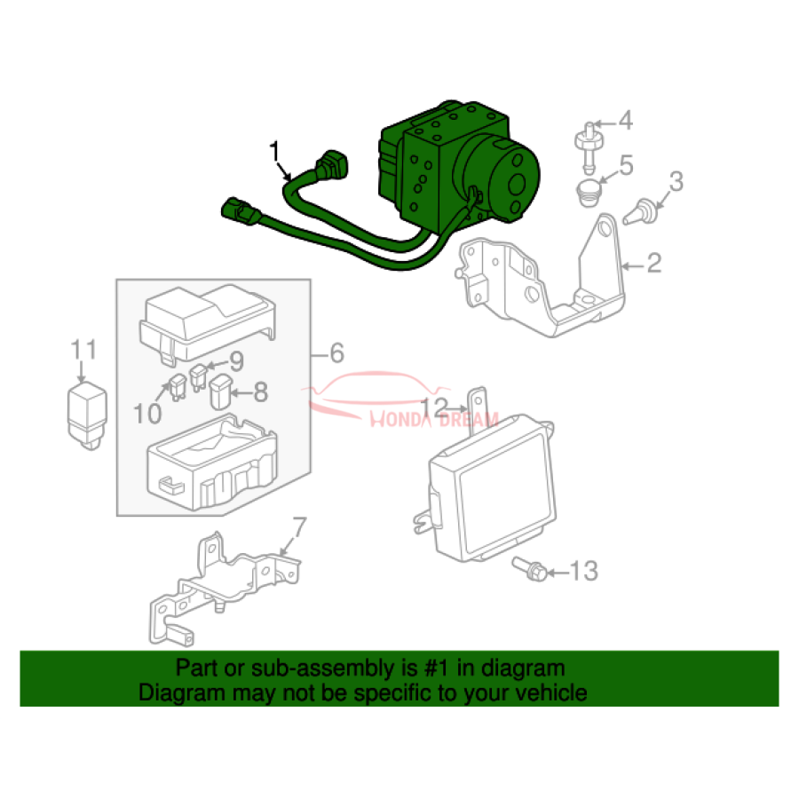 Modulator Assembly, Vsa (57110-S03-Z11) - 2