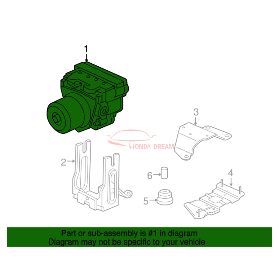 Modulator Assembly, Vsa (57110-S9V-A51) - 2