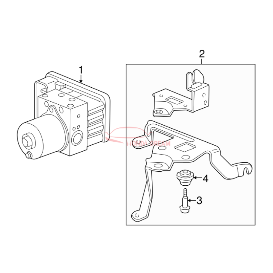 Modulator Assembly, Vsa (57110-SCV-A22) - 3