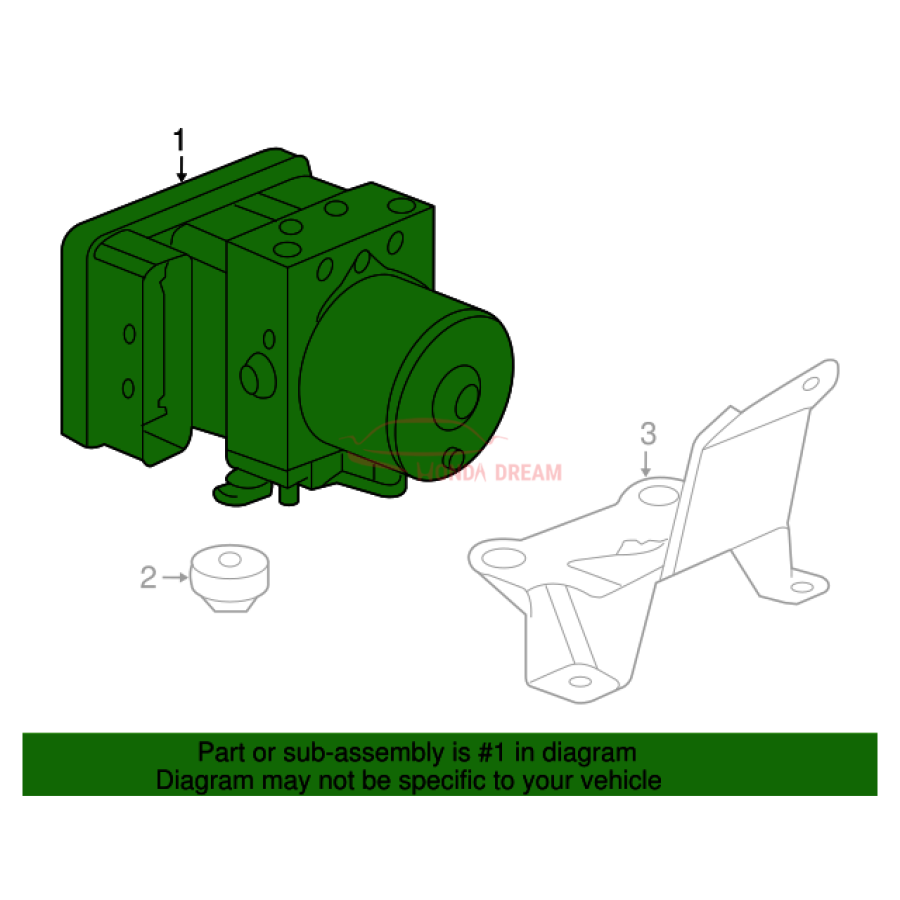 Modulator Assembly, Vsa (57110-SHJ-A61) - 2