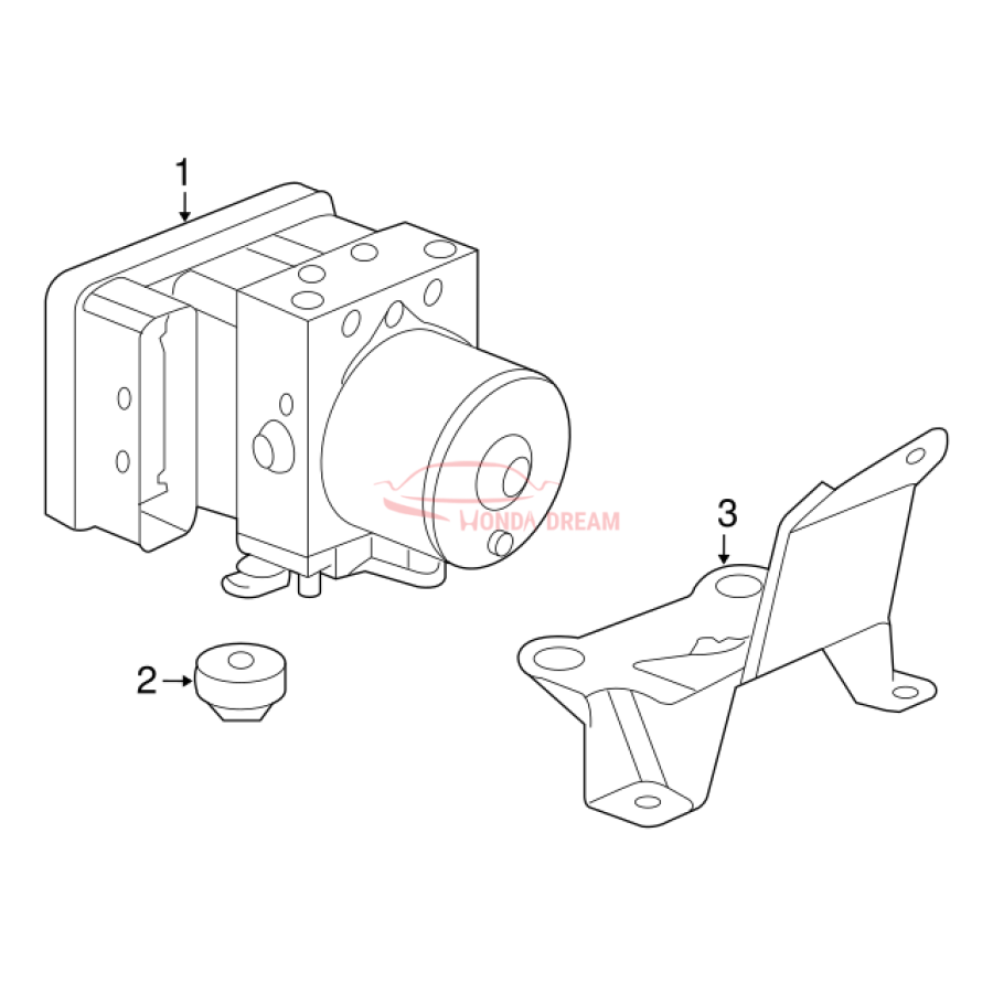 Modulator Assembly, Vsa (57110-SHJ-A61) - 3