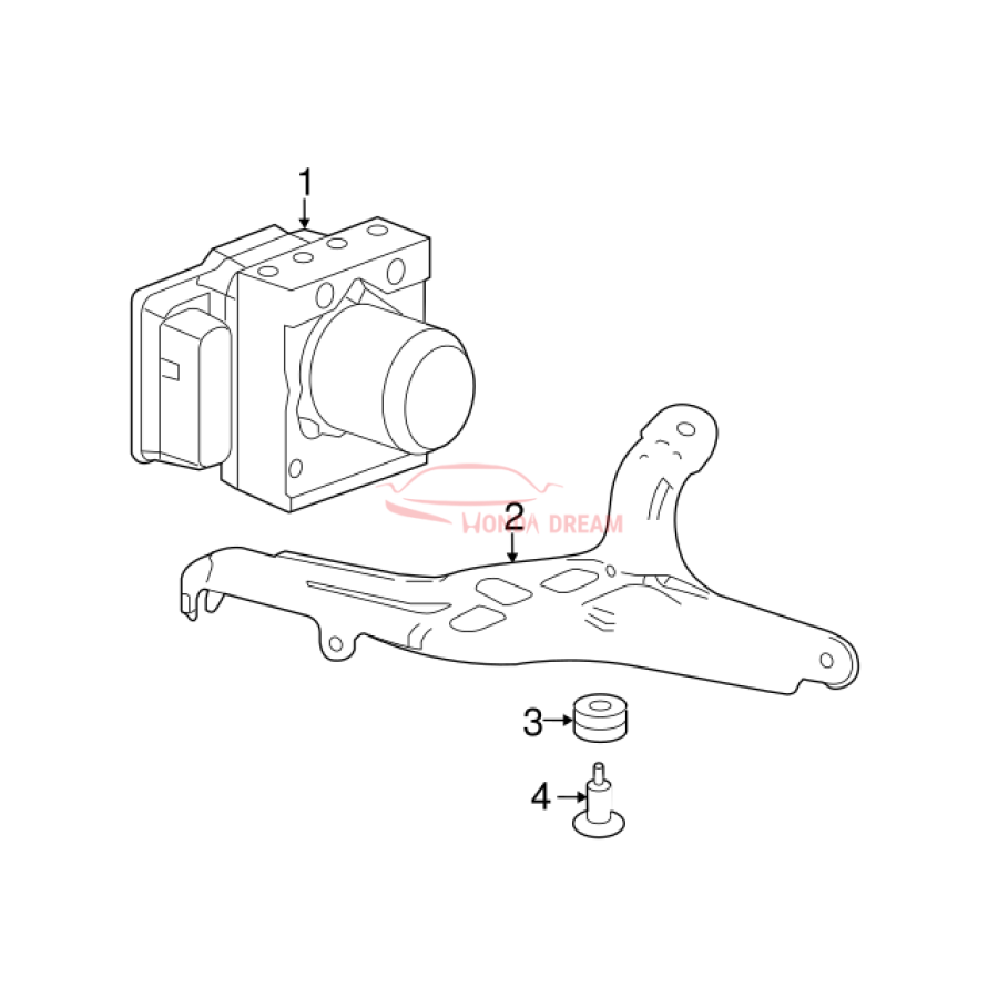 Modulator Assembly, Vsa (57110-T2F-L22) - 3