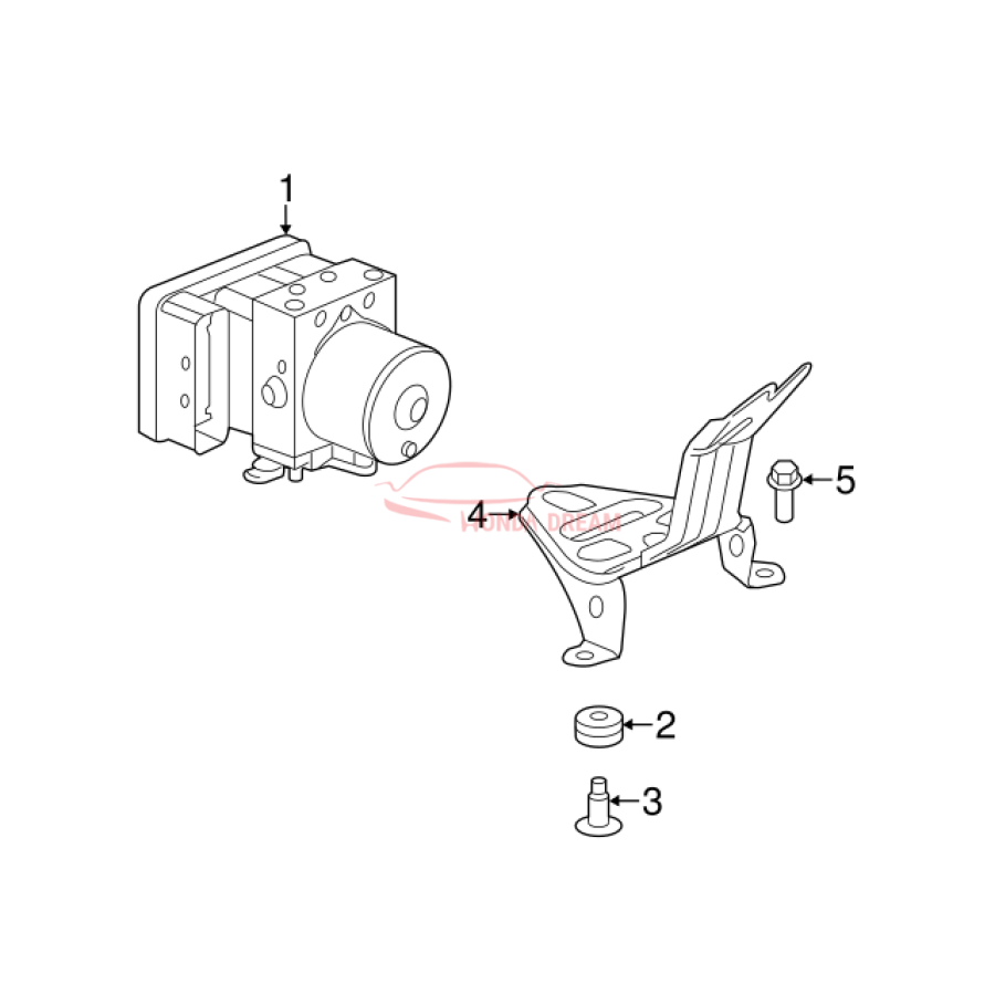 Modulator Assembly, Vsa (57111-TK8-A03) - 3