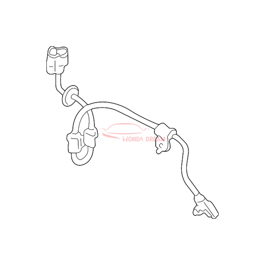 Sensor ABS, Right Front (57450-S0X-A01) - 1