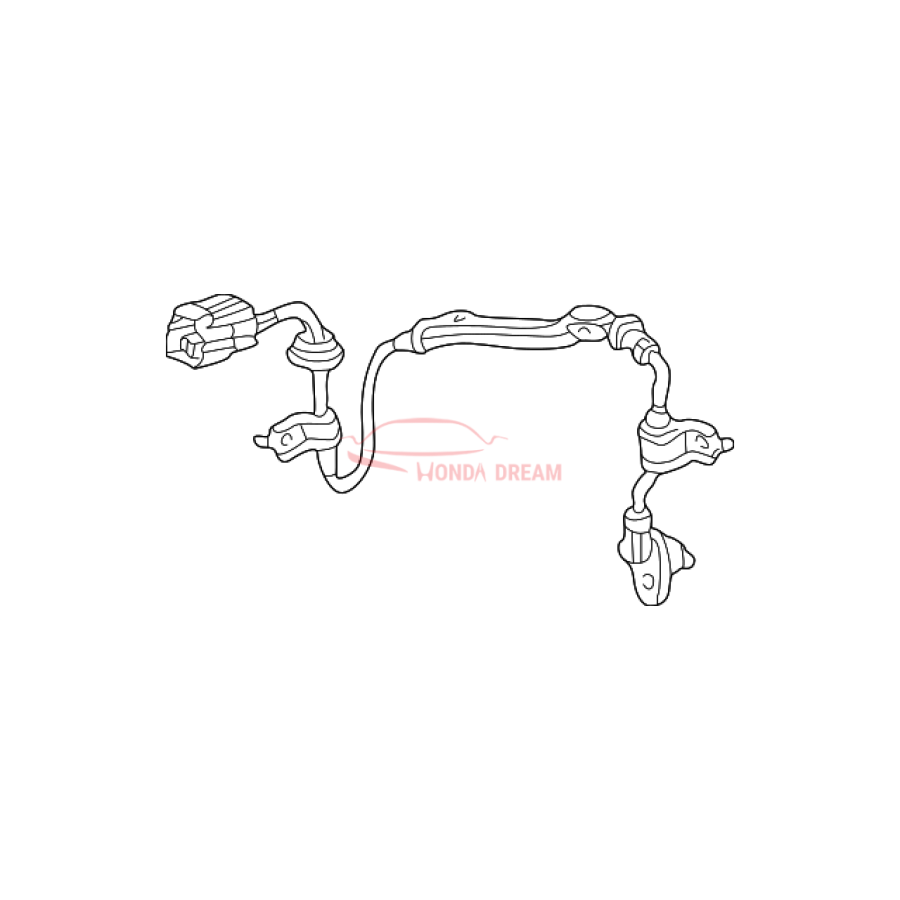 Sensor ABS, Right Front (57450-S2A-003) - 1