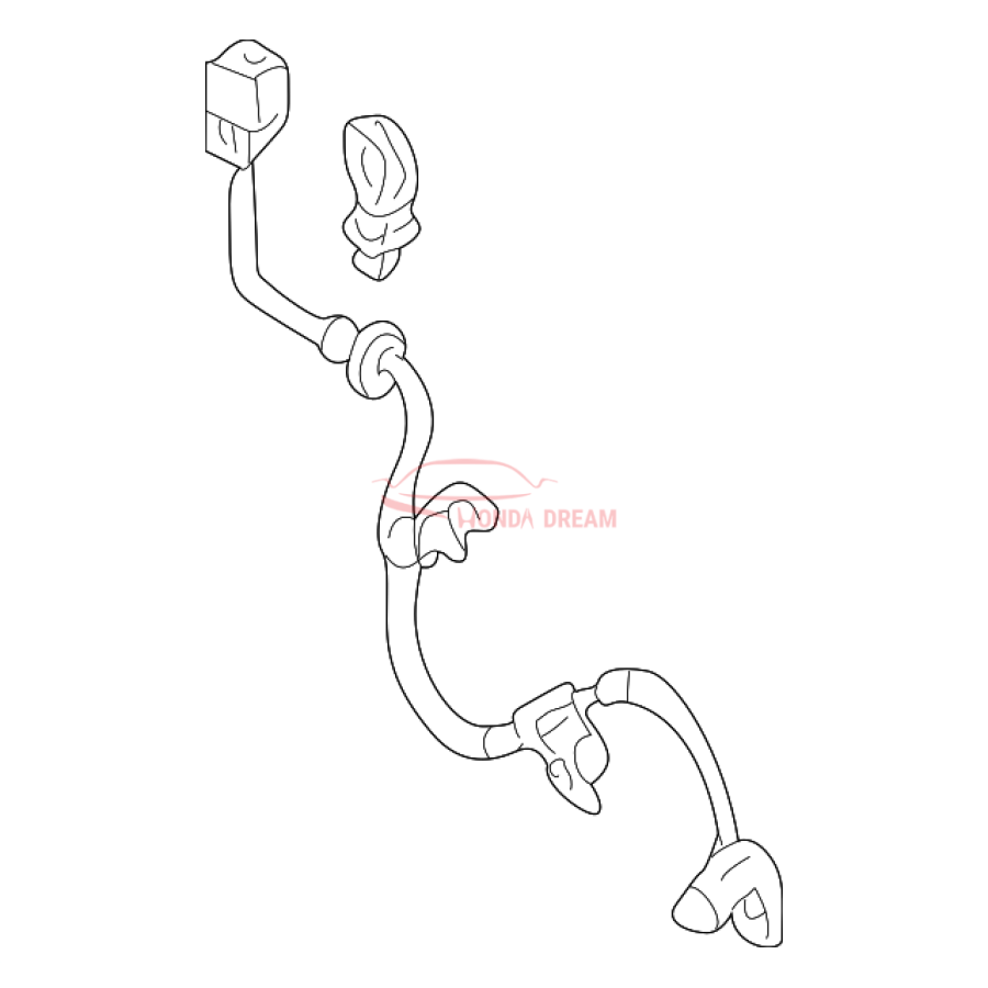 Sensor ABS, Right Front (57450-S3Y-013) - 1