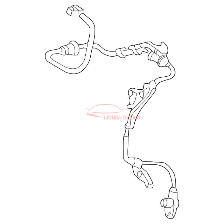 Sensor ABS, Right Front (57450-SDH-003) - 1