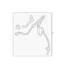 Sensor ABS, Right Front (57450-STX-A01)