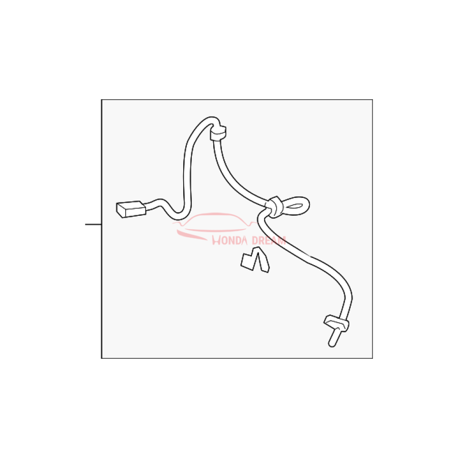 Sensor ABS, Right Front (57450-SWA-013) - 1