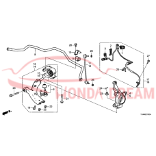 Sensor ABS, Right Front (57450-TX4-A01) - 3