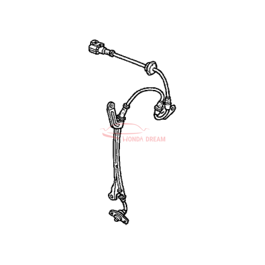 Sensor ABS, Left Front (57455-S04-801) - 1