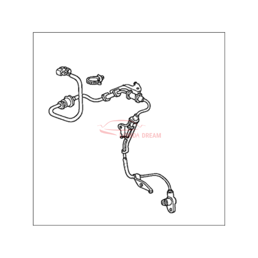 Sensor ABS, Left Front (57455-S84-A52) - 2