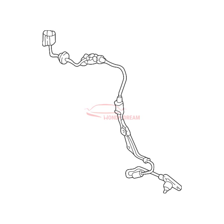 Sensor ABS, Left Front (57455-S9A-013) - 1