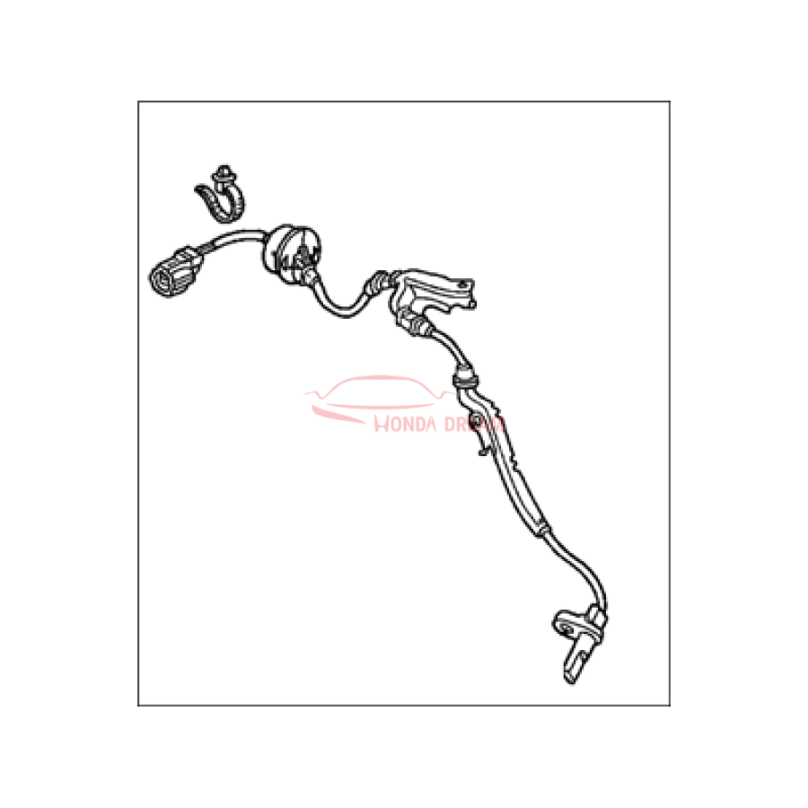 Sensor ABS, Left Front (57455-SDC-013) - 1