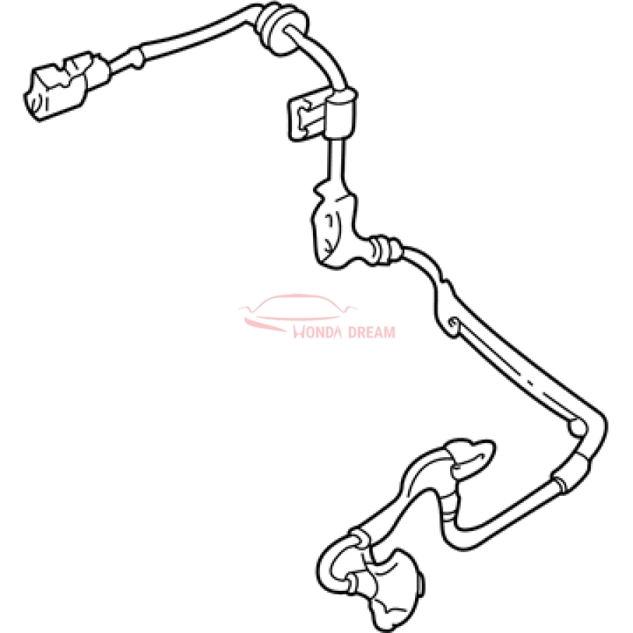 Sensor ABS, Left Front (57455-SL0-020) - 1