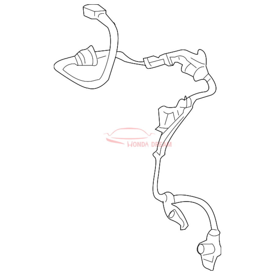 Sensor ABS, Left Front (57455-T2F-A01) - 1