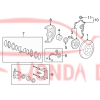 Sensor ABS, Left Front (57455-T5R-003) - 6