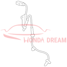 Sensor ABS, Left Front (57455-TF0-003) - 4