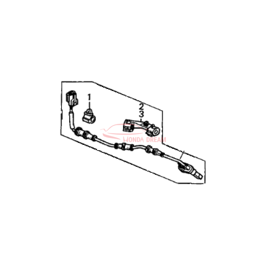 Sensor ABS, Right Rear (57470-S9A-003) - 1