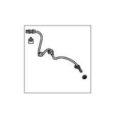 Sensor ABS, Rear (57470-TA0-A02)