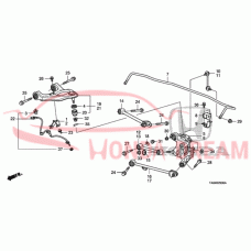 Sensor ABS, Rear (57470-TA0-H01) - 3