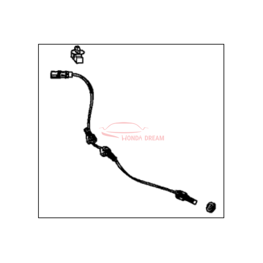 Sensor ABS, Rear (57470-TP6-A01) - 1