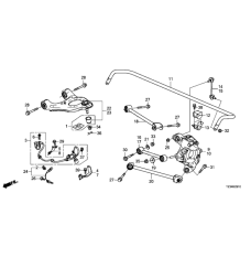 Sensor ABS, Rear (57470-TZ7-A51)