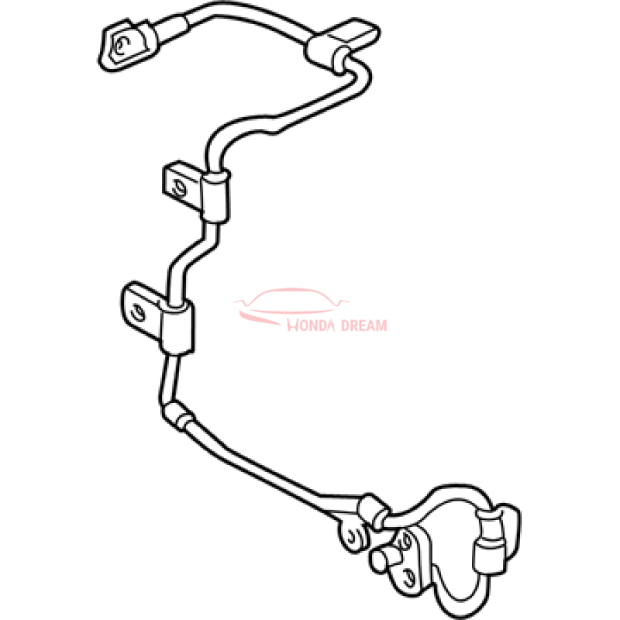 Sensor ABS, Left Rear (57475-SL0-010) - 1