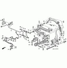 Sensor ABS, Left Rear (57475-SM4-952)