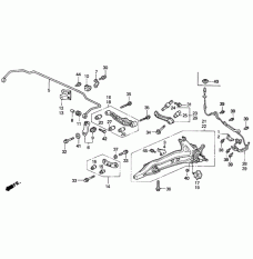 Sensor ABS, Left Rear (57475-SR2-A03)