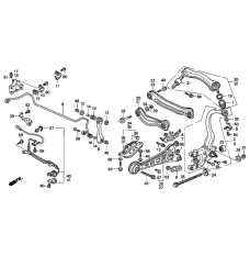 Sensor ABS, Left Rear (57475-SW5-950)