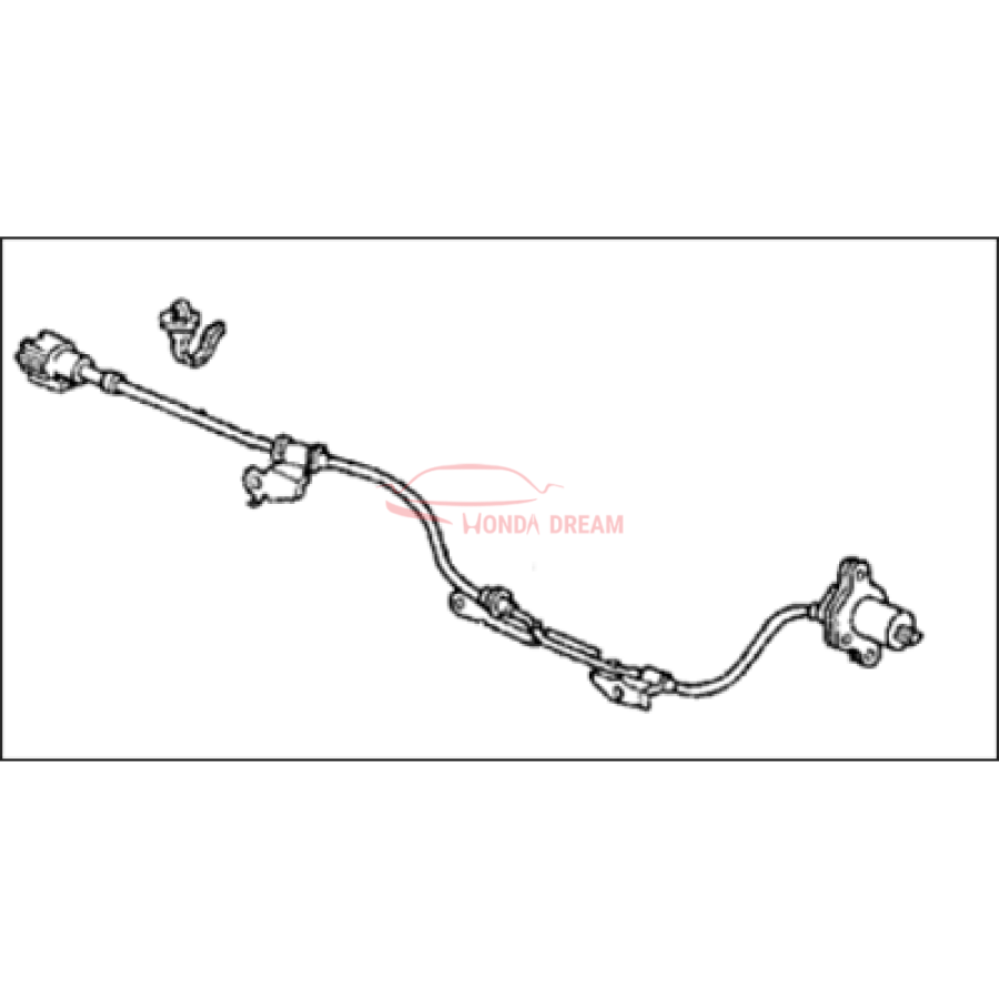 Sensor ABS, Left Rear (57475-SX0-A50) - 1