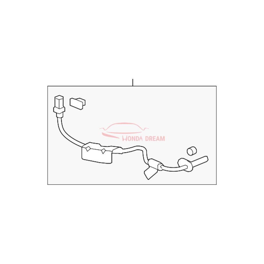 Sensor ABS, Left Rear (57475-SZA-A02) - 1