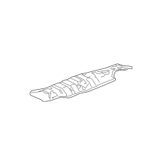 Plate A, Floor Heat Baffle (74601-SNA-A00)