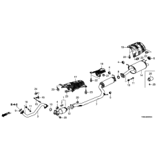 Plate B, Floor Heat Baffle (74602-TR0-A00)