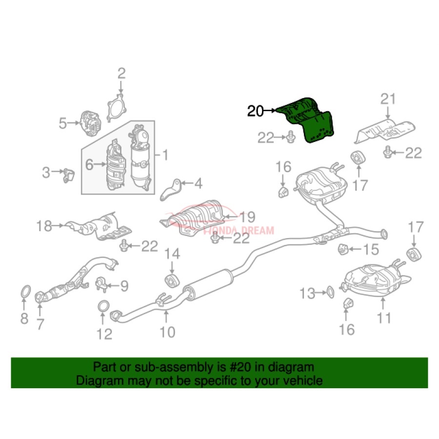 Plate, Fuel Tank Baffle (74651-TVA-A00) - 3