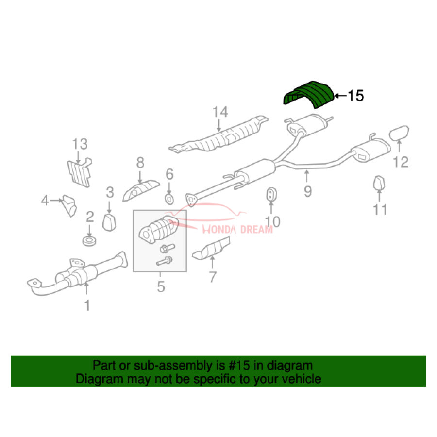 Plate R, Muffler Baffle (74655-SZA-A00) - 3