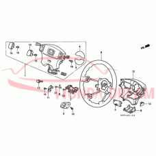 Steering Wheel (78501-S04-N71ZA) - 3