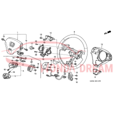 Steering Wheel (78501-SDP-A51ZA) - 3