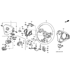 Steering Wheel (78501-SDP-A51ZA)