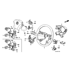 Steering Wheel (78501-SJA-A71ZC)